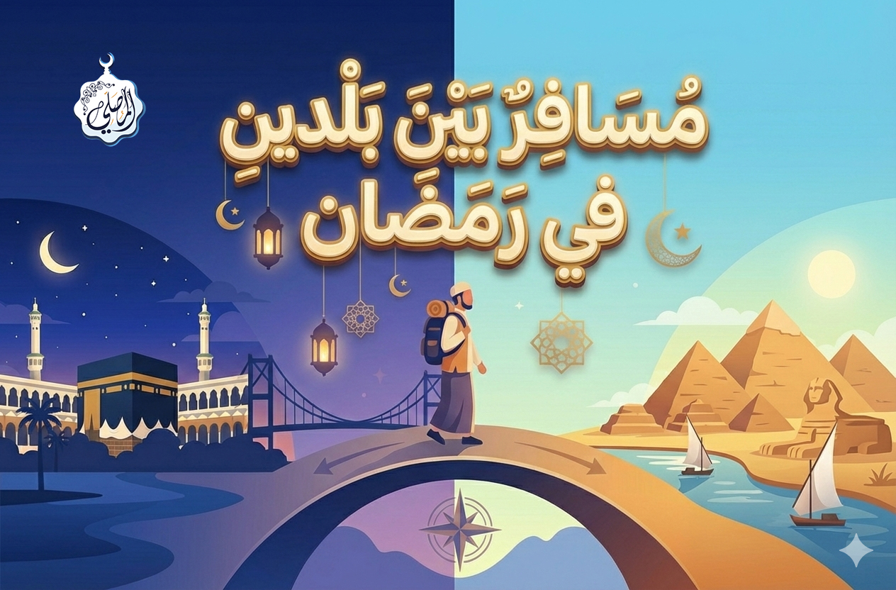 حكم السفر لبلدٍ تأخر بالصيام