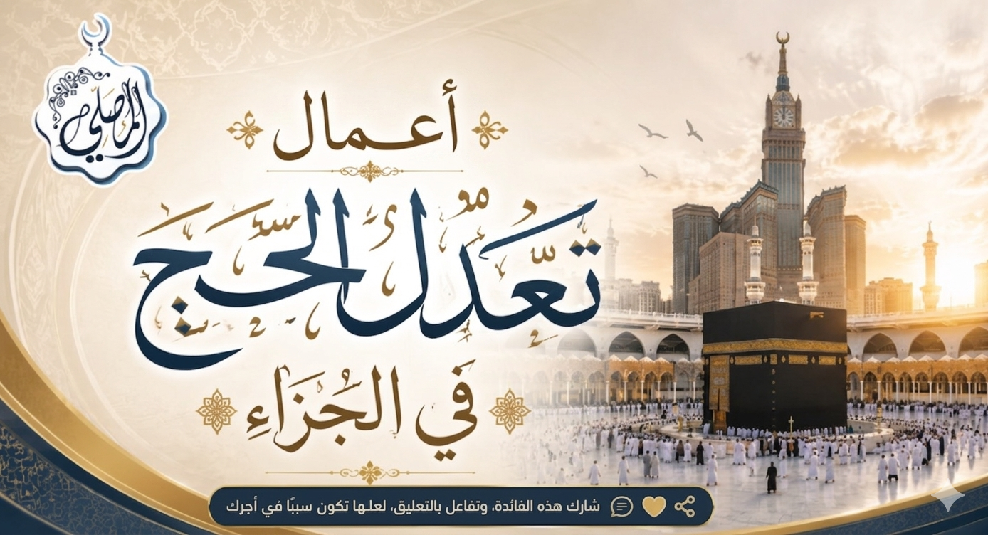 🕋 Amalan yang setara Pahala Haji dan Umrah